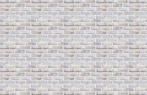 Our Whitewash Brick Effect Pattern Wallpaper Mural Is The Perfect
