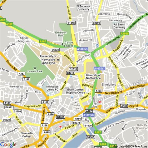 Newcastle upon tyne presentation nov 17 country uk town/city newcastle upon tyne location situated on the north bank of the river tyne, in north east england. Map of Newcastle Upon Tyne, United Kingdom | Hotels Accommodation