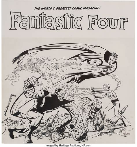 John Byrne And John Beatty Fantastic Four Illustration