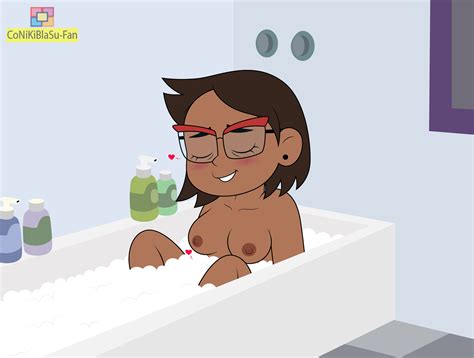 Rule 34 1girls Bathing Bubble Bath Camila Noceda Closed Eyes Female