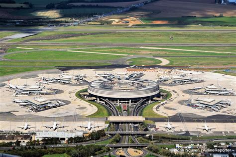 Aerial View Of Cdgs Terminal 1 On Takeoff Airlinereporter