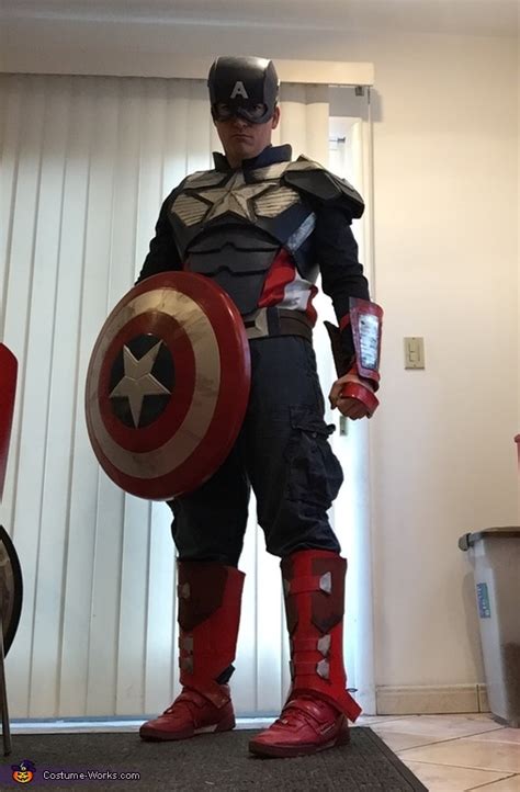 Captain America Homemade Costume