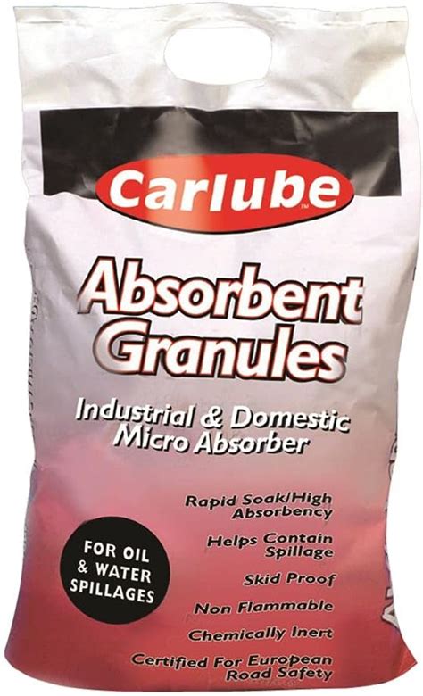 Carlube Dcg020 Dry Clean Oil Absorbent Granules 20 Litre Uk