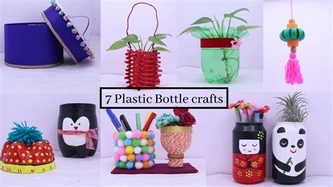 Plastic Bottles Crafts For Kids Youtube