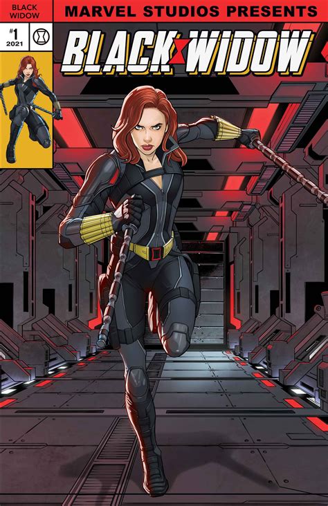 marvel comics showcases black widow on new marvel cinematic universe inspired covers marvel