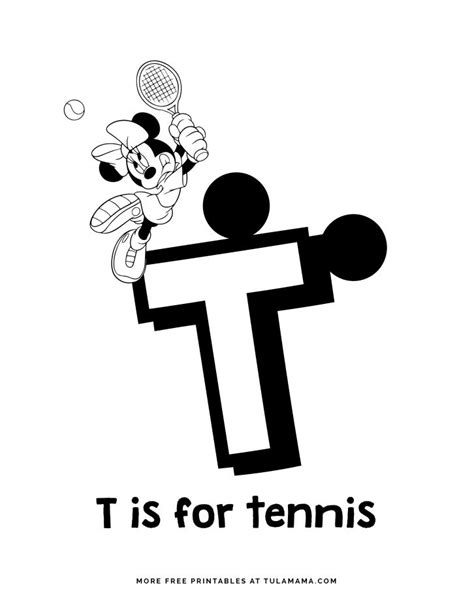 For boys and girls, kids and adults, teenagers and toddlers, preschoolers and older kids at school. Free Printable Mickey Mouse ABC Coloring Pages - Tulamama