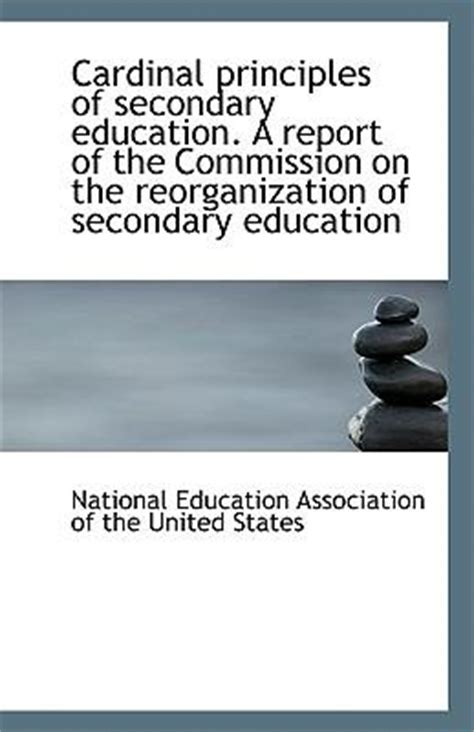 All of which dealt incidentally with certain aspect aspects of secondary education. Cardinal Principles of Secondary Education. a Report of ...