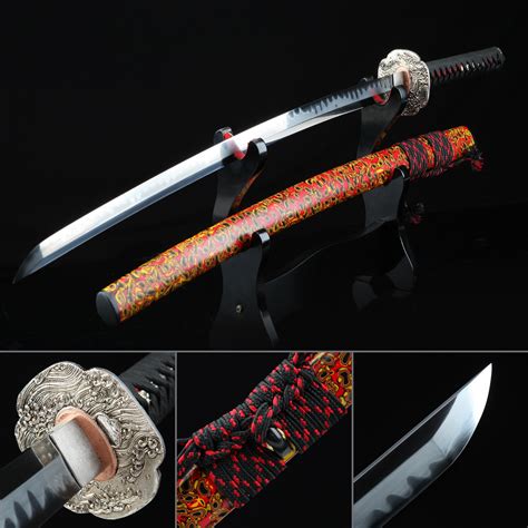 Battle Ready Katana Authentic Japanese Sword T10 Folded Clay Tempered