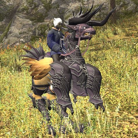 Behemoth Barding Gamer Escape S Final Fantasy Xiv Ffxiv Ff Wiki