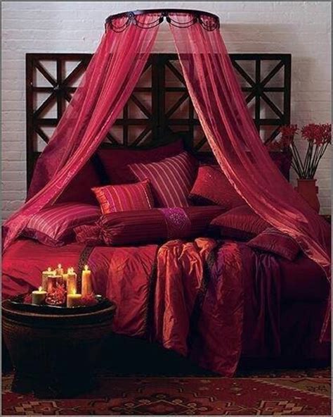 40 Cute Romantic Bedroom Ideas For Couples Page 2 Of 2 Bored Art Bedroom Red Woman