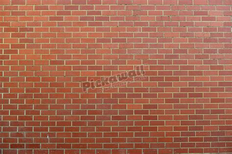 Neat Red Brick Wall Pickawall