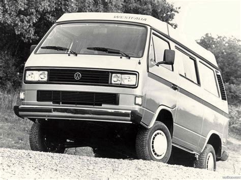 Fotos De Volkswagen Transporter Westfalia T3 Vanagon Camper Syncro 1987