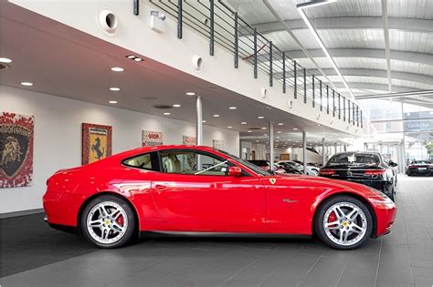 2005 ferrari 612 scaglietti, tdf blue/ tan & blue interior, cambelt service november 2017, 24k mi, navigation, tubi exhaust, 3m clear bra, memory seats, backup camera, pioneer head unit, bluetooth for phone, electrically operated. Used 2006 Ferrari 612 Scaglietti F1 For Sale (U187) | Scuderia Prestige
