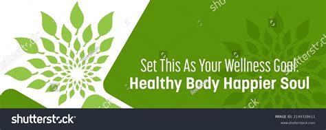 Healthy Body Happier Soul Concept Image Stock Illustration 2149328611