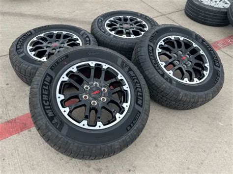 18and Toyota Tundra Trd Tss Oem Black Wheels Rims Tire 2022 2023 Sequoia