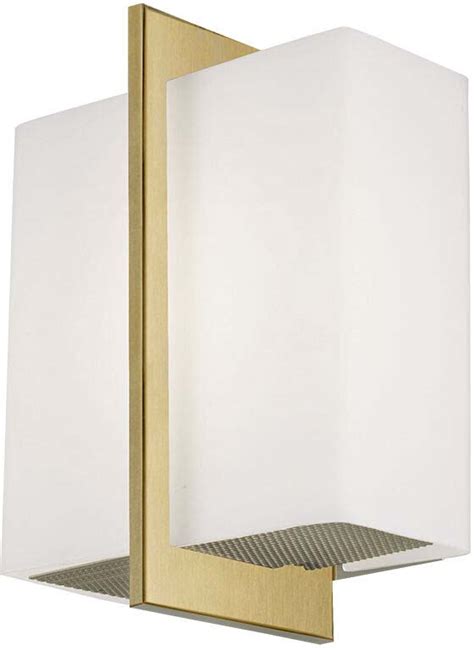 Kuzco WS39210 BG Bengal Contemporary Brushed Gold LED Lighting Sconce