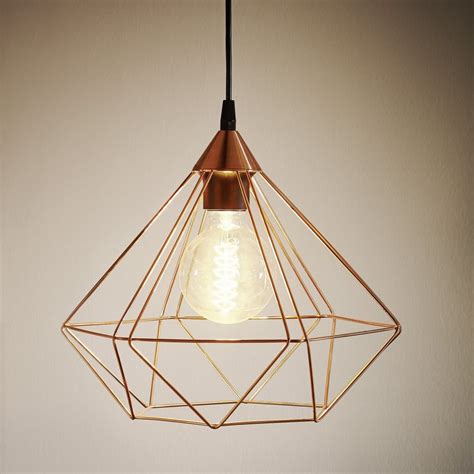 Check spelling or type a new query. Eglo 94194 Tarbes Copper Coloured Cage Pendant Light
