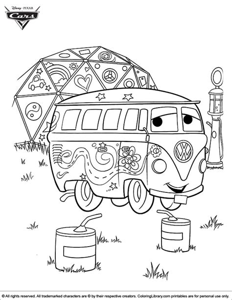 Cars Coloring Book Coloring Library