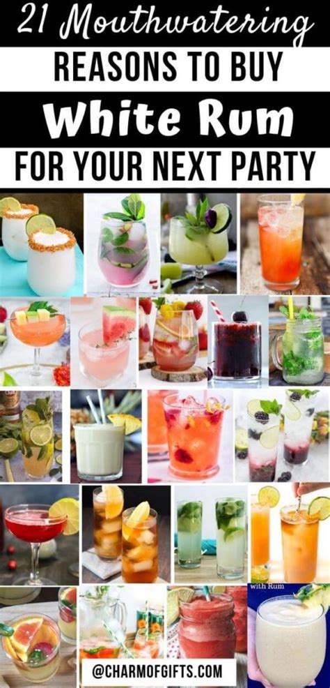 Don't substitute dark, white and golden rums in recipes; Party-Ready White Rum Cocktails You Should Be Serving Your ...