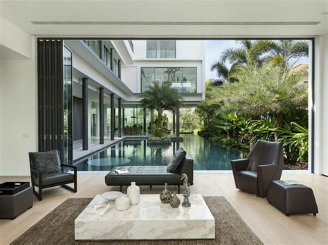 konsep desain arsitektur modern rumah minimalis  interior modern