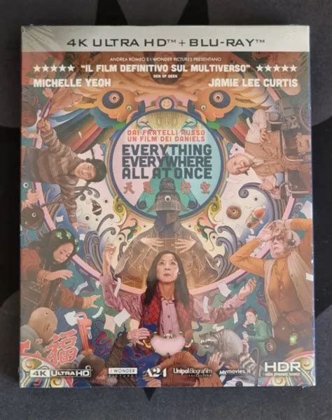 Everything Everywhere All At Once 4k Uhd Blu Ray Card Poster ~ Numerata 7133 Picclick