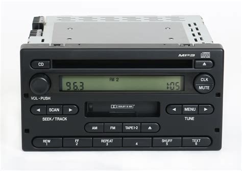 Ford Ranger 2004 2005 Radio Am Fm Cd Cassette Player 4l5t 18c868 Af