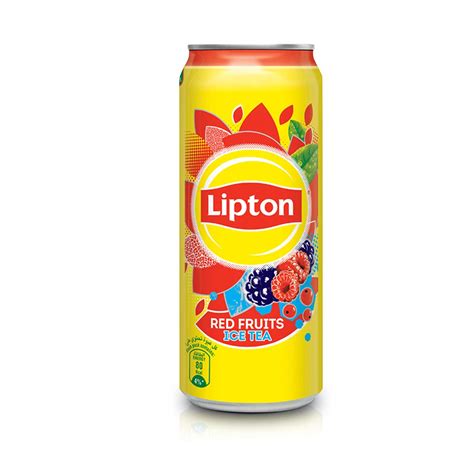 Lipton Liquid Red Fruits Non Carbonated Iced Tea Drink Can 320ml