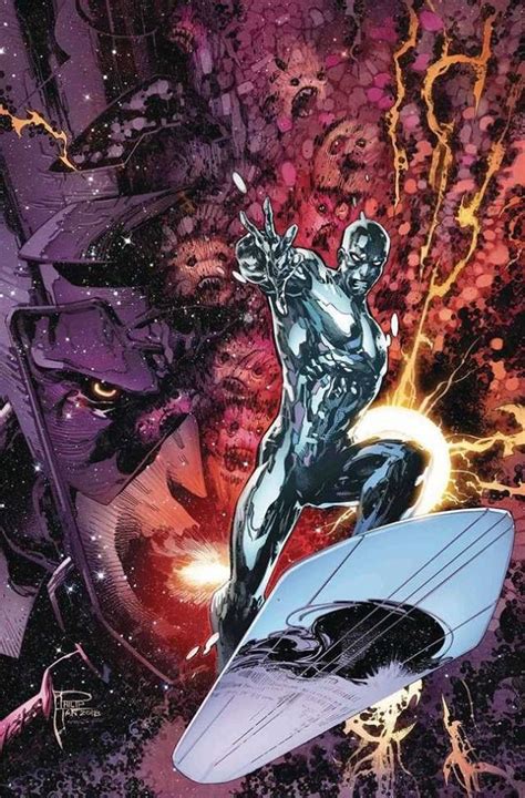 Silver Surfer And Galactus Art By Philip Tan Marvel Comics Wallpaper