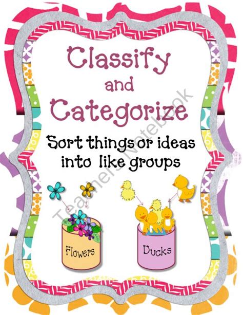 8 Best Classify And Categorize Images On Pinterest Reading Strategies Reading And Reading