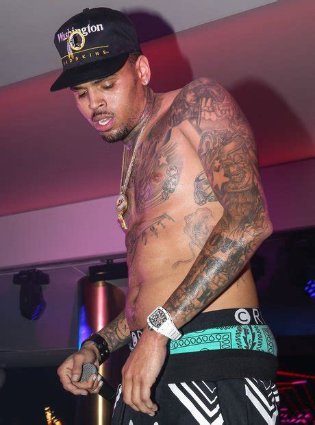 Amongst His Many Tattoos It S Easy To Miss Chris Brown S Special Ink Dedicated Capital Xtra