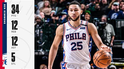 Espn On Twitter Ben Simmons Dropped His First Career 30 Point Triple