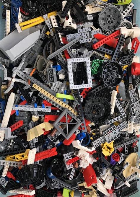 Lego Technic 2 Pound Bulk Lot Parts Pieces 2 Lbs Nxt Beams Gears