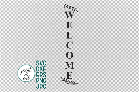 Download Welcome sign Modern Farmhouse Style Antlers Wreath svg ...