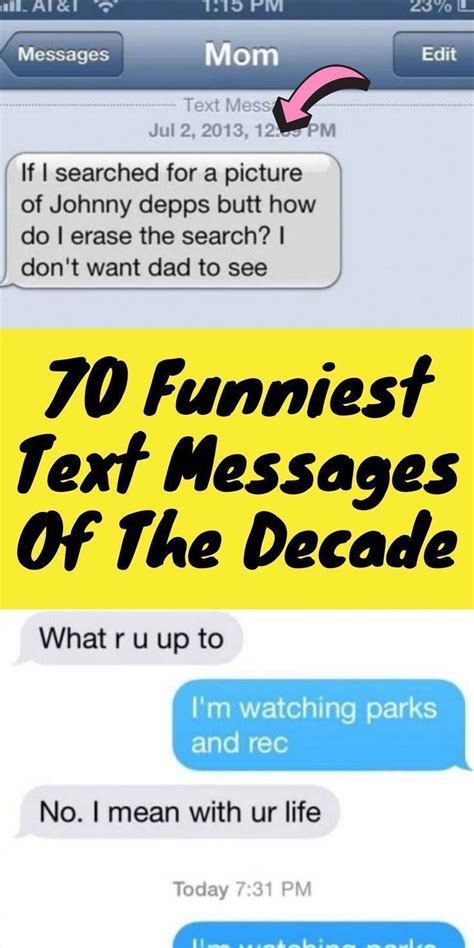 70 Funniest Text Messages Of The Decade Artofit