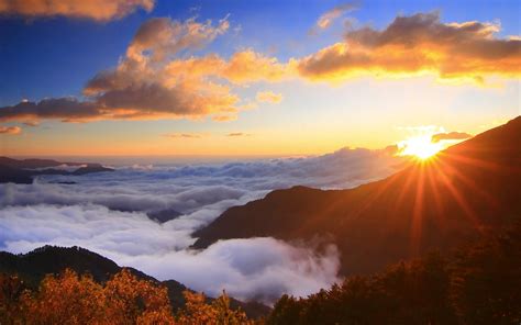 Sunset : Download wallpaper 2560x1440 sunset, lake, dusk, dark