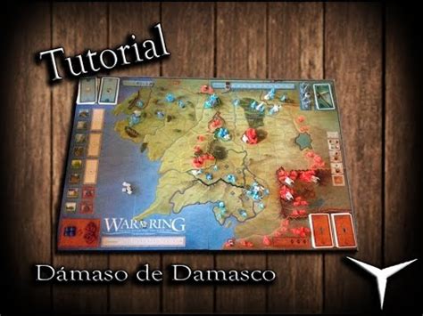 La guerra por la paz mundial ha comenzado y. Tutorial Guerra del Anillo (Juego de mesa-Español ...