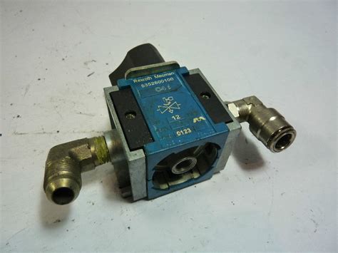 Rexroth 5352600100 3 Way Bistable Valve Used Industrial Automation Canada