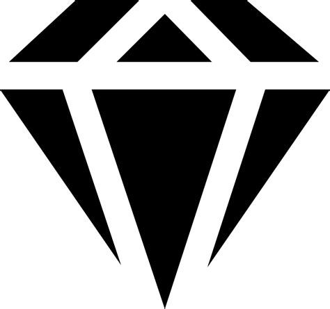 Vector Transparente Png Y Svg De Icono De Trazo De Gema De Diamante Images