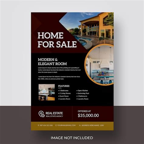 Premium Psd Real Estate Poster Template