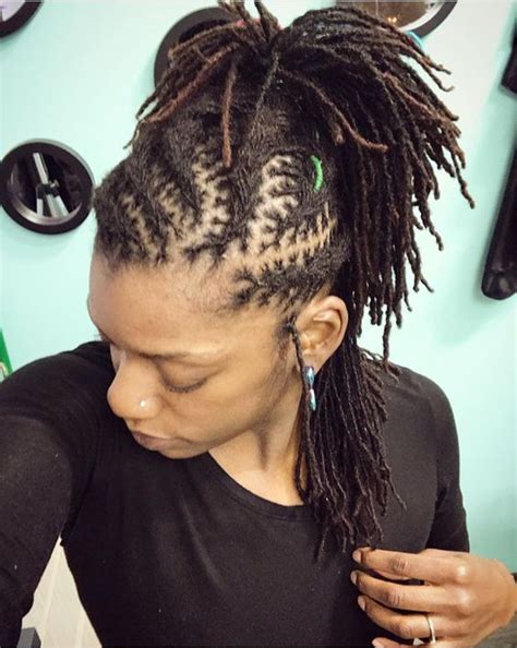 Dreadlocks for white girls can be a little tricky, considering the texture of hair. 10 Latest Natural Dreadlock Styles For Ladies 2019 ...