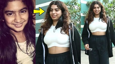 khushi kapoor drastic transformation in unbelievable jhanvi kapoor sister youtube