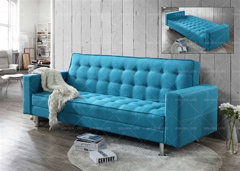 Turquoise Sleeper Sofa Wintmetzab