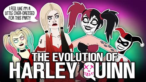 The Evolution Of Harley Quinn Animated Youtube