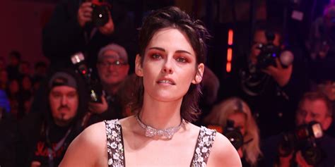 Kristen Stewart Goes Glam Accessorizes With Bejeweled Bowtie For