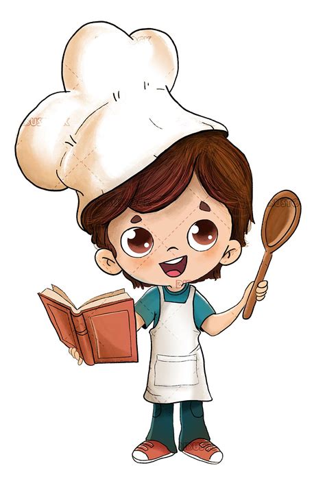 Download a free preview or high quality adobe illustrator ai, eps, pdf and high resolution jpeg versions. Boy cooking with a recipe book в 2020 г (с изображениями) | Идеи для фото, Рисунок, Идеи