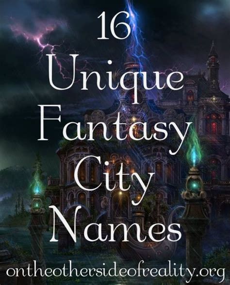 Data Blog Metadescription Fantasy City Names Fantasy Names Writing