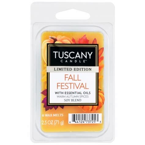 Tuscany Candle™ Limited Edition Fall Festival Wax Melts 6 Ct 25 Oz Kroger