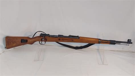 WW2 1943 German Mauser K98 Bolt Action Rifle And Sling Deactivated