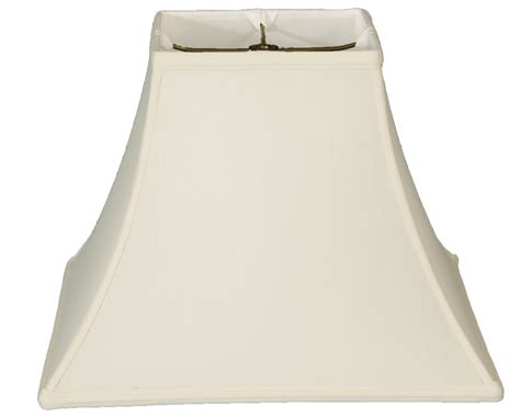 Royal Designs 12 Square Bell Lamp Shade White