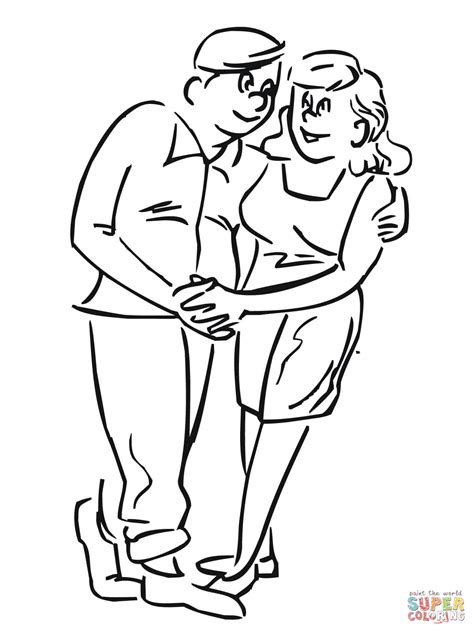 couple in love coloring page free printable coloring pages